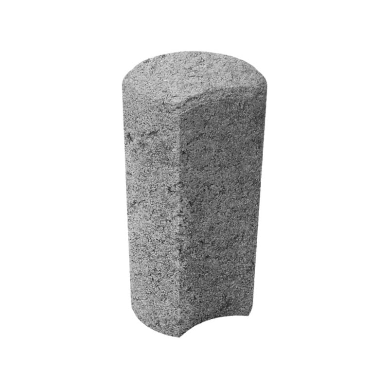 Фигурный бордюр для клумб бетонный, 250x100x95 24